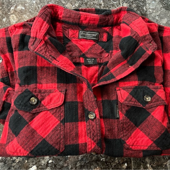 Five Brothers Women’s Regular XS Flannel - Picture 2 of 8
